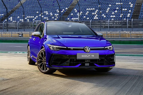 Golf R Tilted Front View