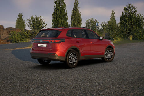 Tiguan Rear angle view