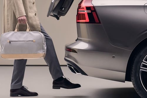 Trunk Open Closer View of EX90