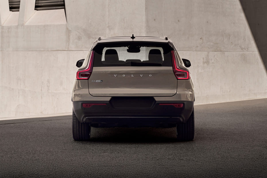 Full Rear View of Volvo EX40