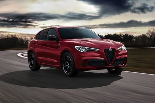 Alfa Romeo Stelvio Quadrifoglio Front Medium View