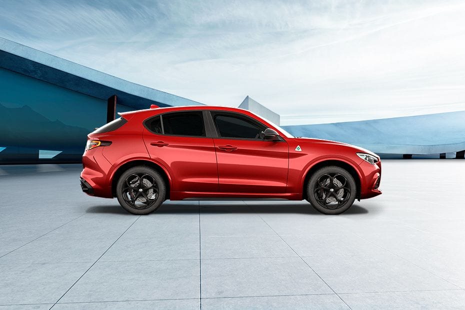 Stelvio Quadrifoglio Medium Angle Front View