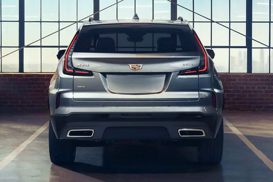 Full Rear View of Cadillac XT4