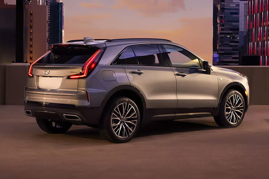 XT4 Rear angle view