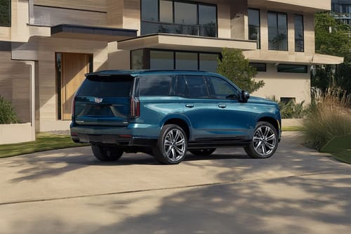 Escalade 2025 Rear angle view