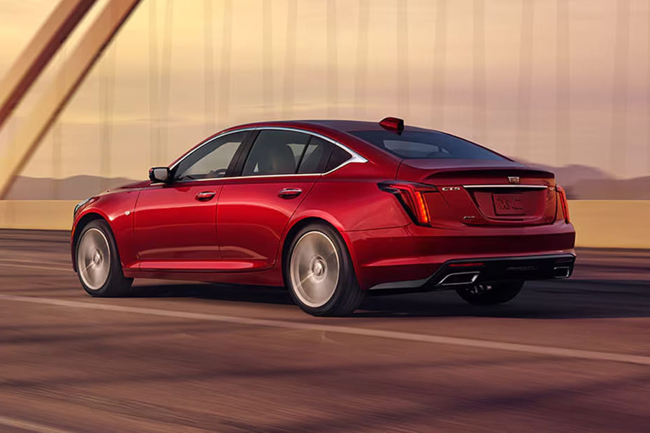 Rear Cross Side View of Cadillac CT5