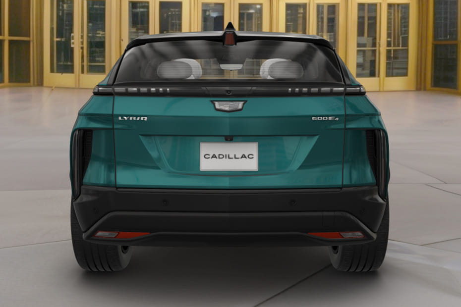 Full Rear View of Cadillac LYRIQ