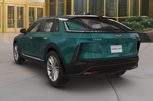 Rear Medium View of Cadillac LYRIQ