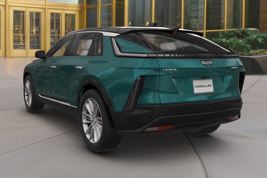 Rear Medium View of Cadillac LYRIQ