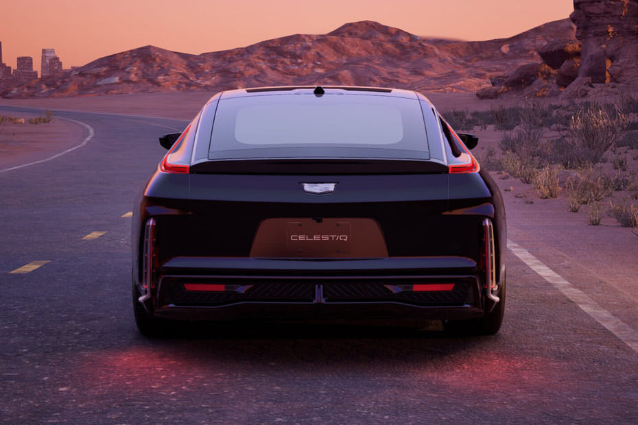 Full Rear View of Cadillac CELESTIQ
