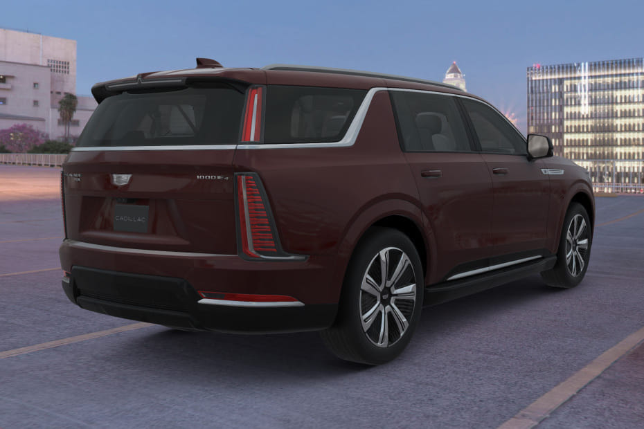 Escalade IQL Rear angle view