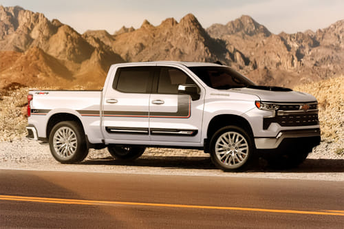 شفروليه سيلفرادو إل دي Front Cross Side View