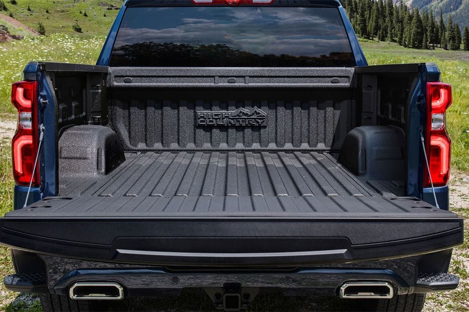 Trunk Open Closer View of Silverado LD