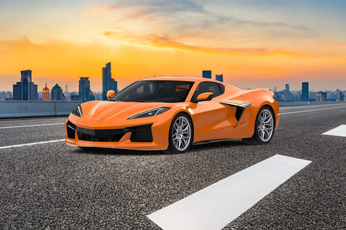 Chevrolet  CORVETTE Z06 Front angle low view