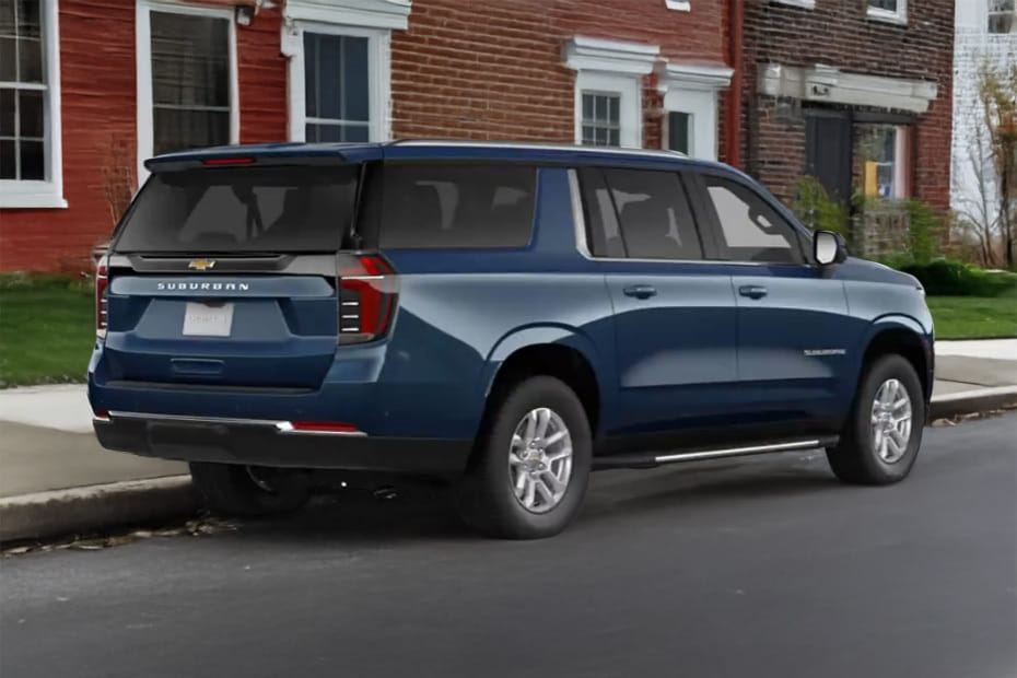 Suburban Rear angle view