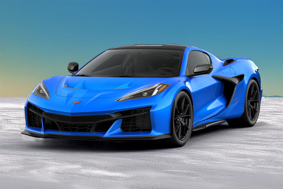 شفروليه  كورفيت زد آر 1 Front angle low view