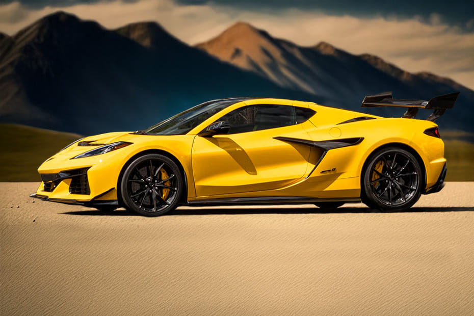 Corvette ZR1 Side view