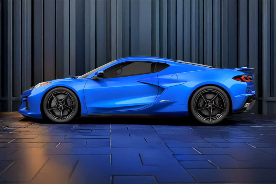 كورفيت إي-راي Side view