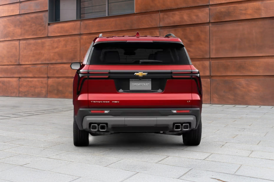 Full Rear View of Chevrolet Traverse