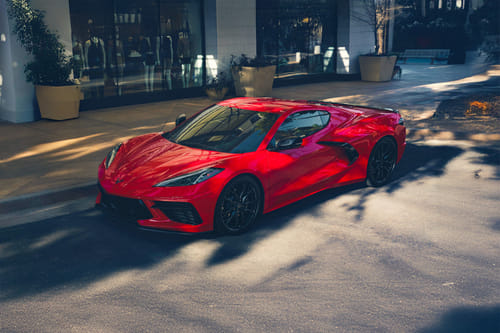 Chevrolet  Corvette Stingray Front angle low view