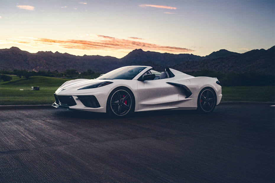 شفروليه كورفيت ستينغراي Front Side View