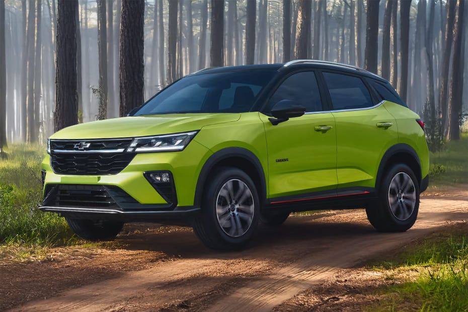 Chevrolet Groove Front Side View