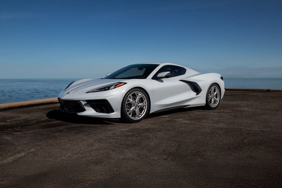 شفروليه كورفيت Front Side View