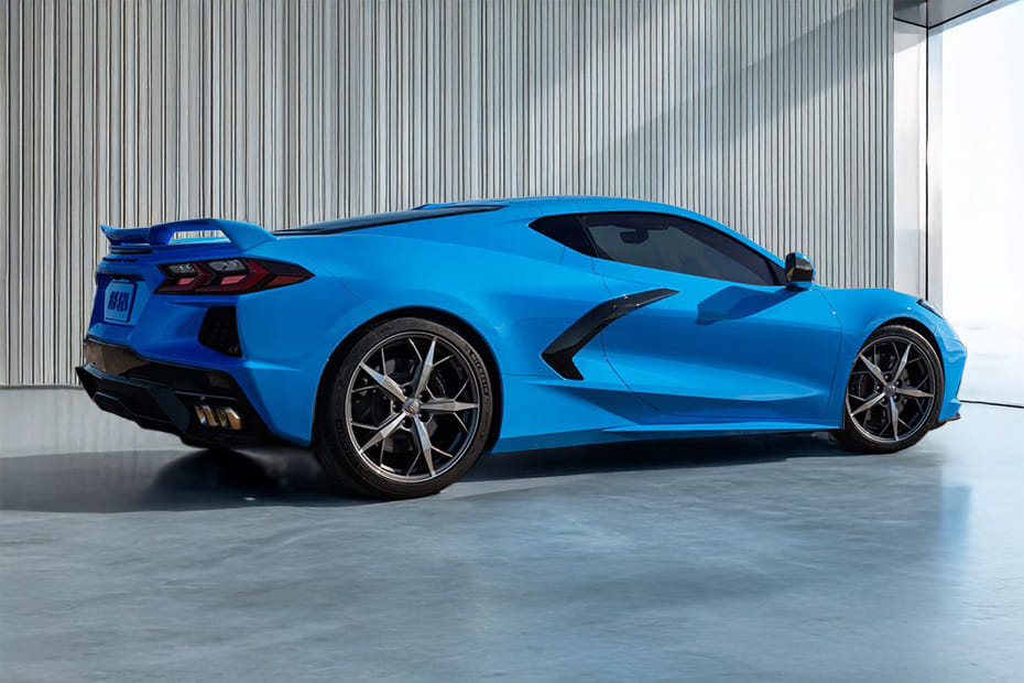 Corvette Rear angle view