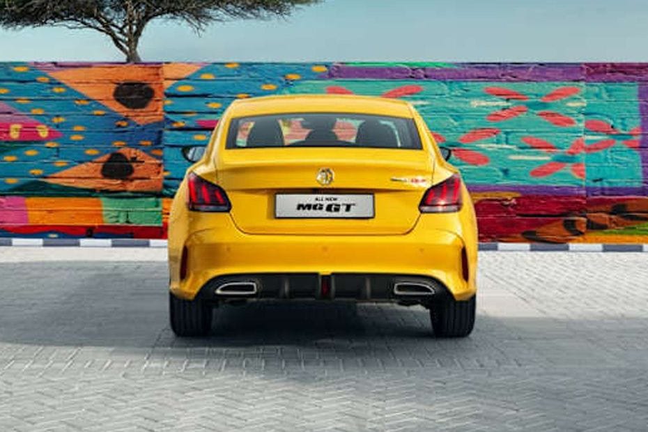 Full Rear View of MG GT