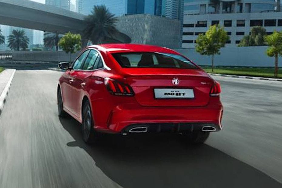Rear Cross Side View of MG GT 2024-26
