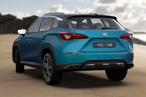 Rear Medium View of إم جي One