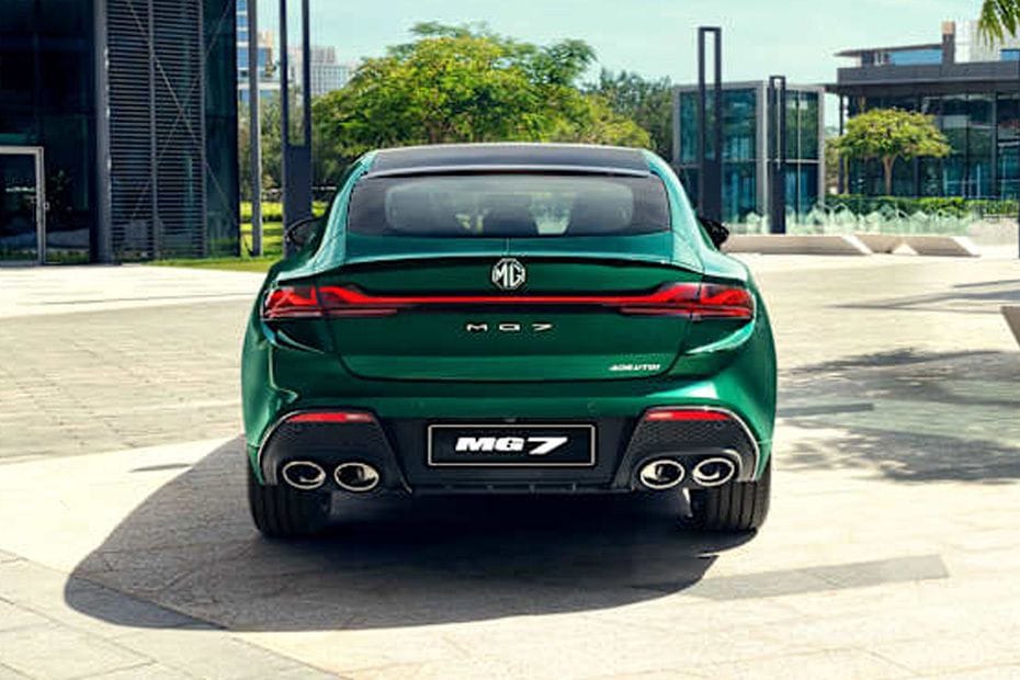 Full Rear View of MG 7