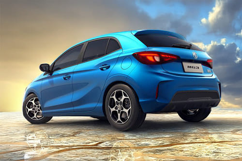 Rear Cross Side View of إم جي 3