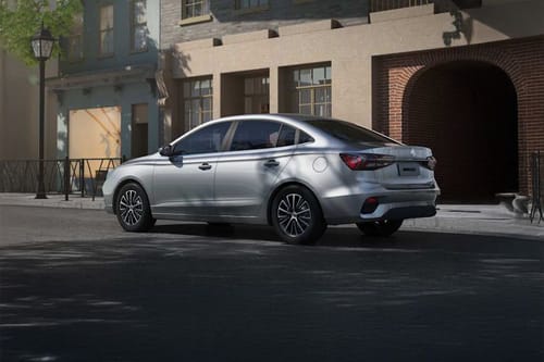 Rear Cross Side View of MG 5