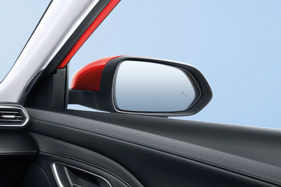 MG ZS Drivers Side Mirror Rear Angle