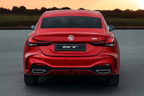 Full Rear View of إم جي جي تي 2026
