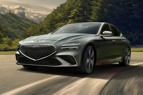 Genesis G70 Front Side View