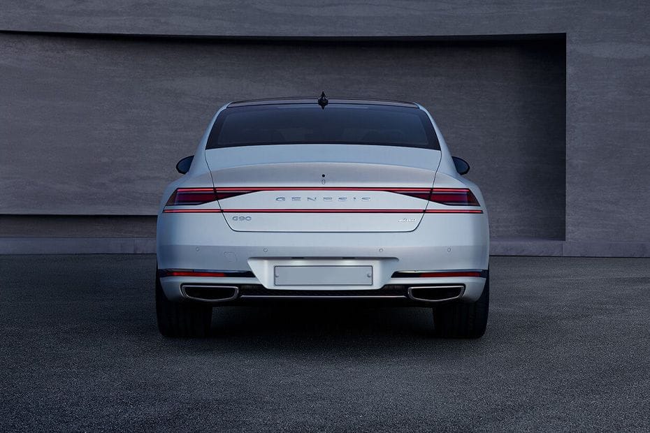 Full Rear View of Genesis G90