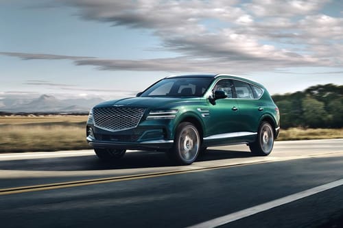 جينيسيس GV80 Front Side View