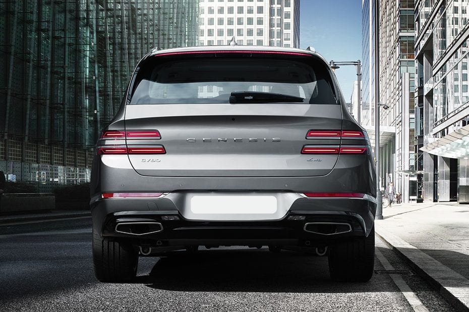 Full Rear View of Genesis GV80
