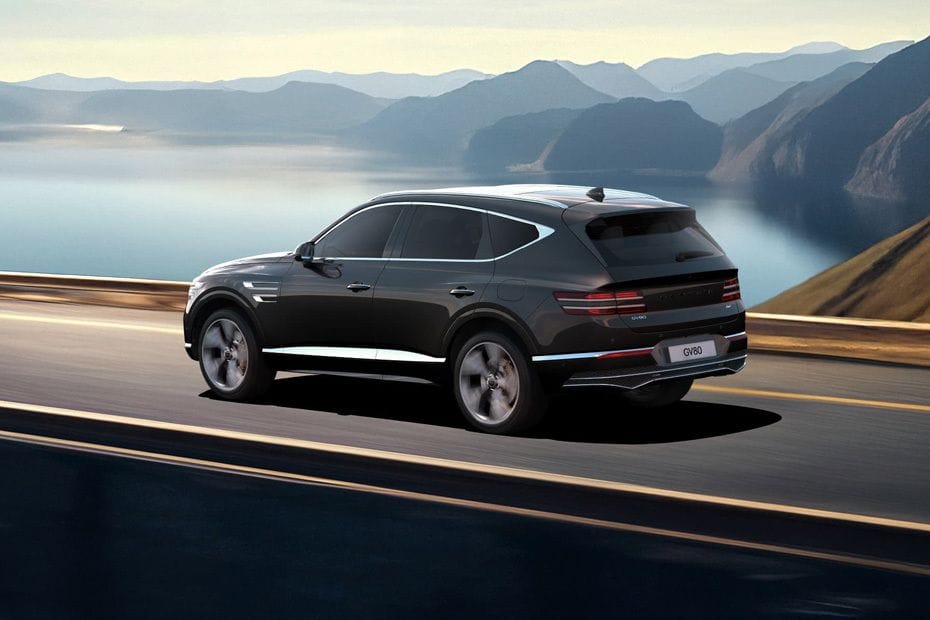 GV80 Rear angle view