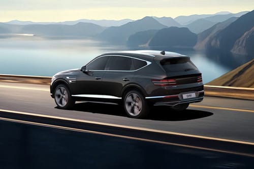 GV80 Rear angle view