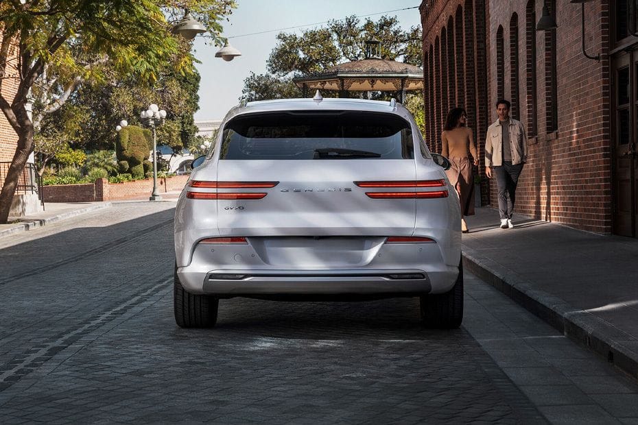 Full Rear View of Genesis EV GV 70