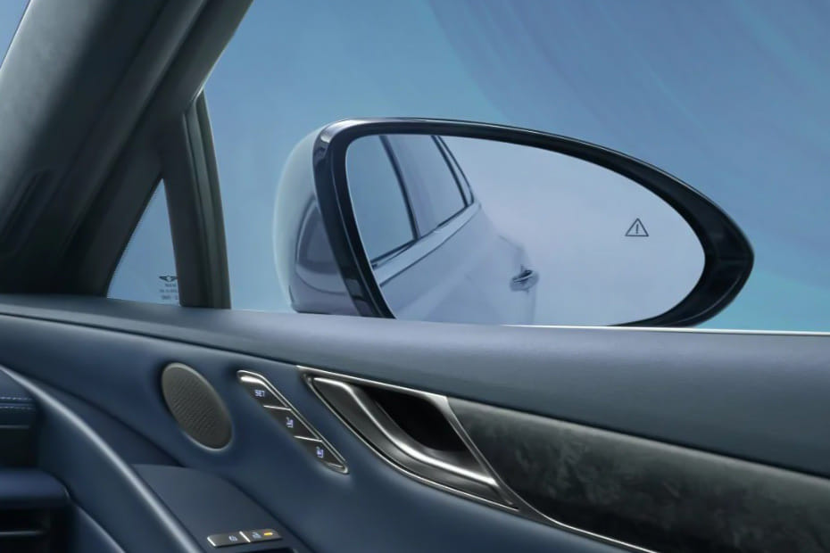 جينيسيس EV G 80 Drivers Side Mirror Rear Angle