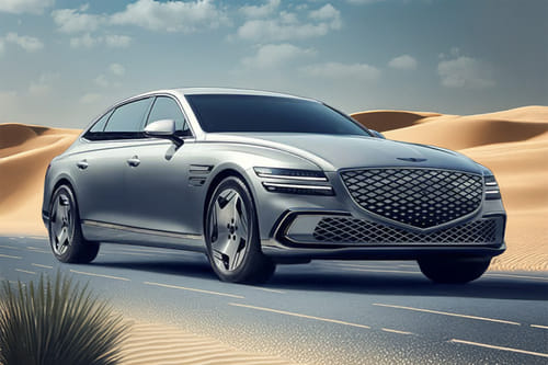 EV G 80 Front deep low Angle View