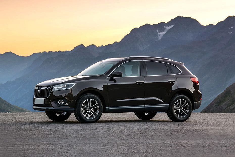 بورجوارد  BX7 Front angle low view