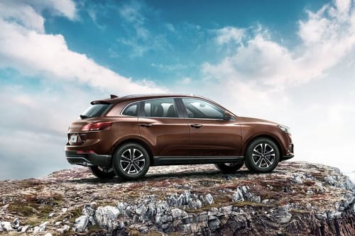 BX7 Rear Medium Side View