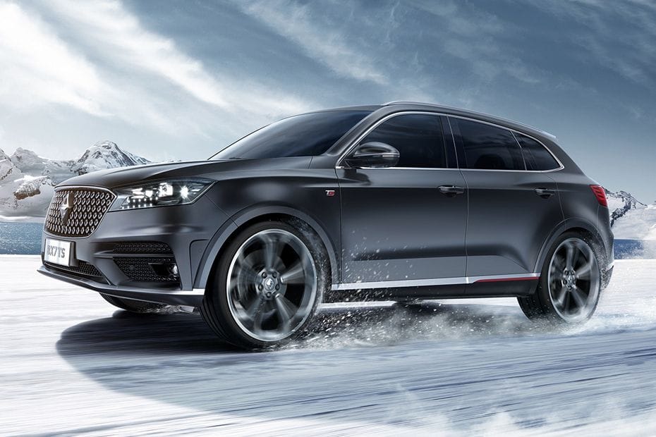 BX7TS Front deep low Angle View