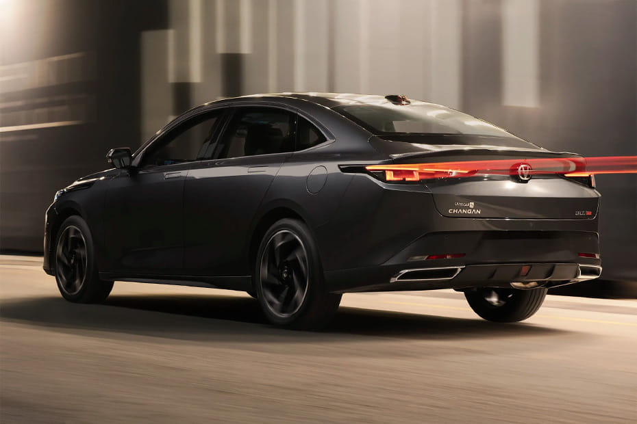 Rear Cross Side View of Changan Eado Plus