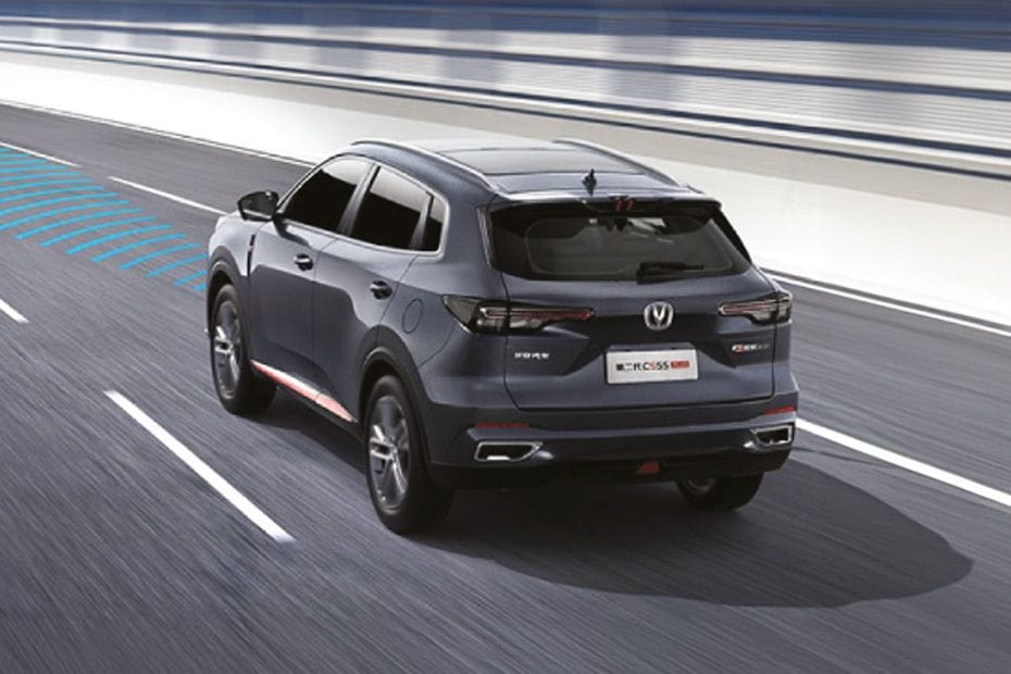 Rear Cross Side View of Changan UNI-S